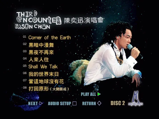 [DVD香港演唱会][陈奕迅 – Third Encounter Live 2003 DVD9 双角度][2DVD ISO][15.1G][百度网盘]