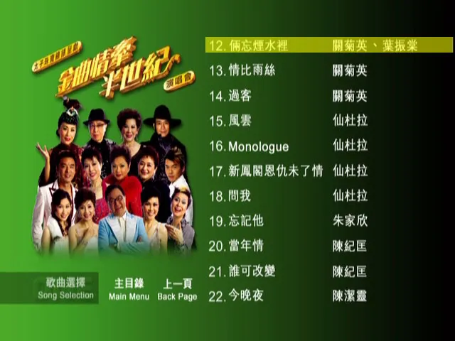 [DVD香港演唱会][金曲情牵半世纪演唱会卡拉OK 2DVD][DVD ISO][14.8GB][百度网盘]