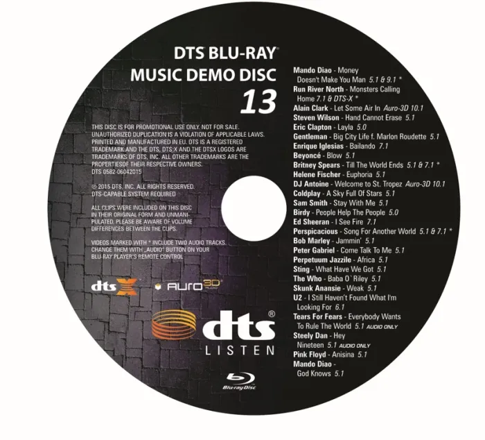 [BD蓝光演示碟][DTS蓝光音乐演示碟 13 2015 DTS Music Demo Disc 13 DTS-X DTX-ES DTS-HDMA 7.1][ISO][23.1G][百度网盘]
