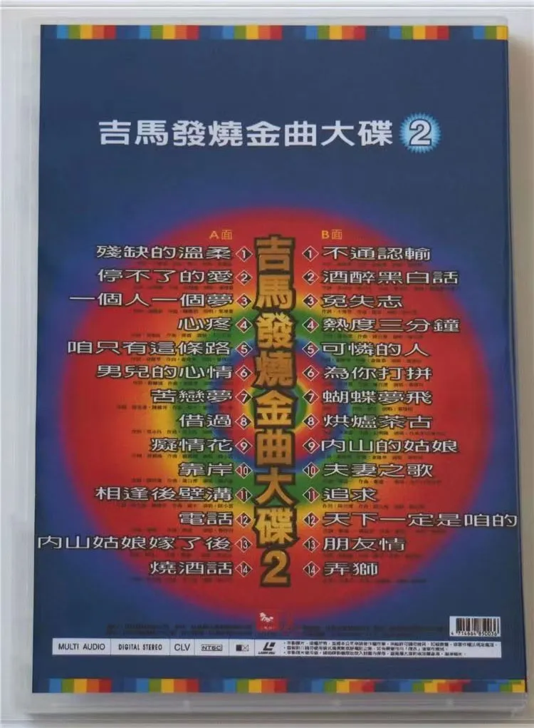 [DVD音乐专辑碟][吉马唱片 – 发烧金曲大碟VOL.1][LD转][DVD ISO][3.42G+3.30G][百度网盘]