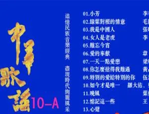 群星《中华歌谣10》KTV 2DVD-NRG音乐专辑碟 5.93G+5.57G 百度网盘资源-小文资源网
