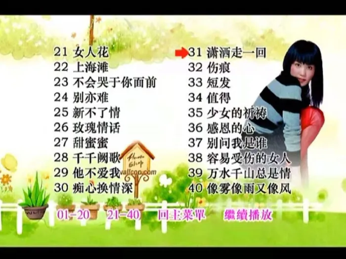 [DVD音乐专辑碟][群星 一人一首港台女声精选 碟2 D9 KTV][DVD ISO][7.07G][百度网盘]