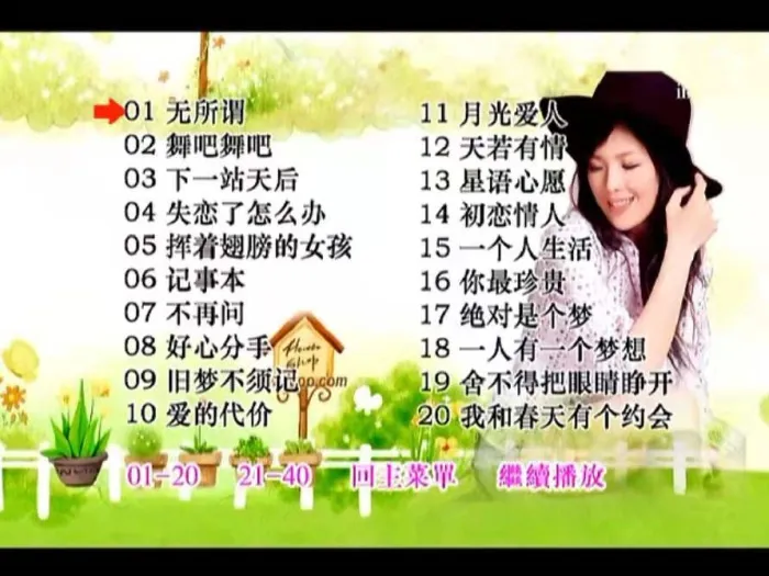 [DVD音乐专辑碟][群星 一人一首港台女声精选 碟2 D9 KTV][DVD ISO][7.07G][百度网盘]