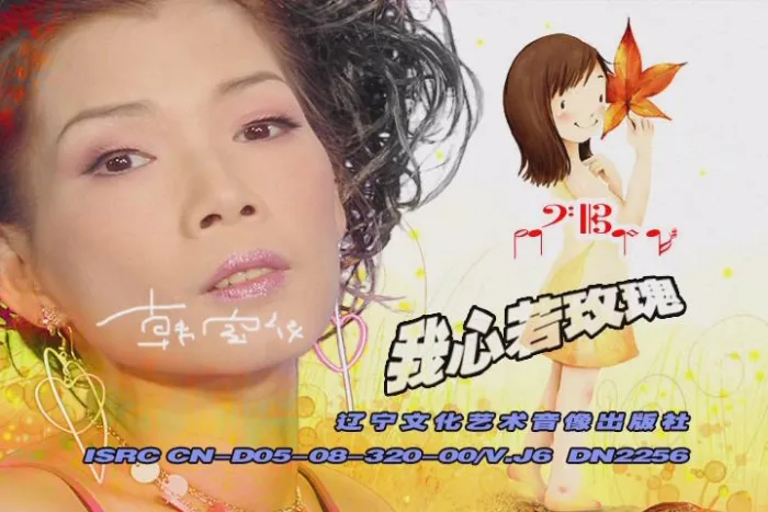 [DVD音乐专辑碟][韩宝仪 – 我心若玫瑰][KTV][DVD-ISO2.95G][百度网盘]