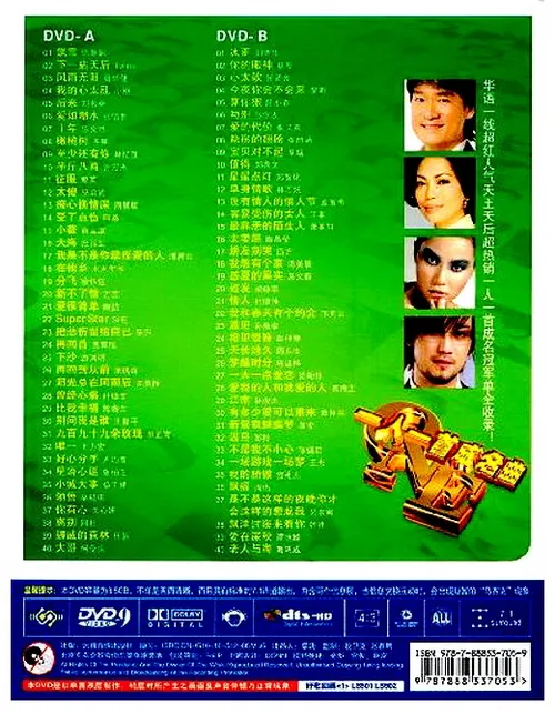 [DVD音乐专辑碟][群星 一人一首成名曲-港台篇Ⅱ][DVD ISO][7.92GB][百度网盘]