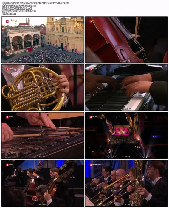[BD蓝光大陆演唱会][慕尼黑爱乐乐团 Münchner Philharmonikern – Klassik Am Odeonsplatz 2023 720P][HDTV TS][10.5GB][百度网盘]