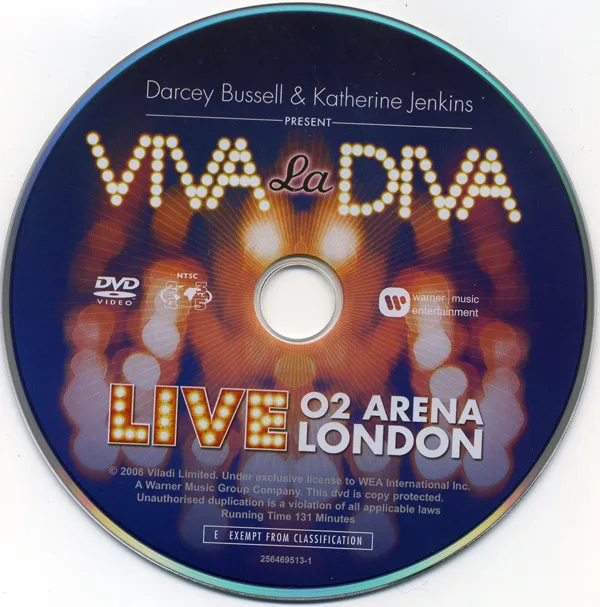 [DVD欧美演唱会][达西·布塞尔 & 凯瑟琳·詹金斯 Darcey Bussell & Katherine Jenkins – Viva La Diva 2008][DVD ISO][7.25GB][百度网盘]