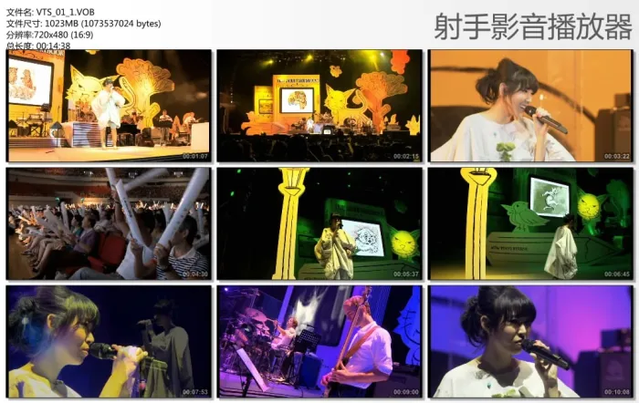 [DVD台湾演唱会][王若琳 – 大人故事书][MV]（DVD-ISO][1.8G][百度网盘]