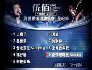 伍佰 1999 - 2000 真世界巡回演唱会台湾站全纪录 DVD 7.02G 百度网盘资源-小文资源网