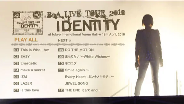 [DVD日本演唱会][보아 – BoA LIVE TOUR 2010 IDENTITY 2010][DVD ISO][7.53GB][百度网盘]