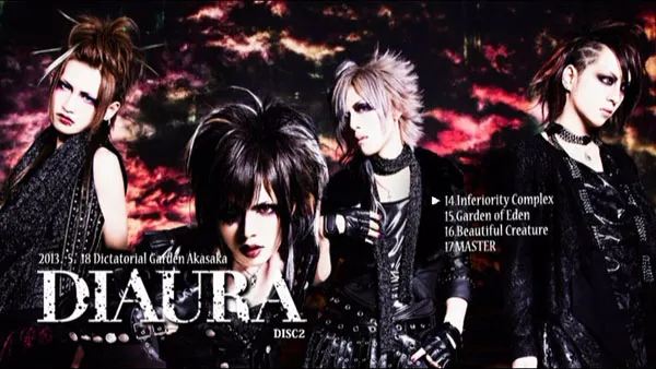 [DVD日本演唱会][DIAURA – 2013.05.18(土)赤坂BLITZ 「Dictatorial Garden Akasaka」ONEMAN LIVE DVD][2DVD ISO][5.75GB][百度网盘]