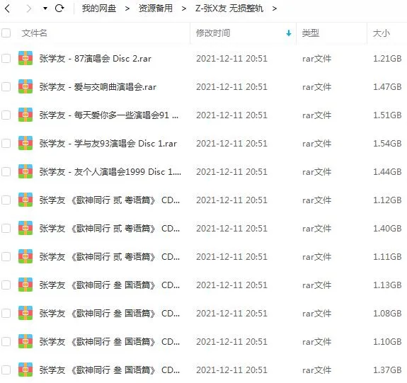 张学友专辑精选歌曲合集-限量珍藏77张专辑无损音乐打包