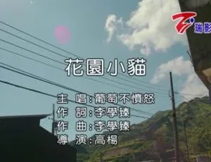 2022内地国语MV 葡萄不愤怒《花园小猫》155MB百度网盘资源-小文资源网
