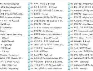 2018 韩国 300 首热门歌曲 858MB 百度网盘资源-小文资源网