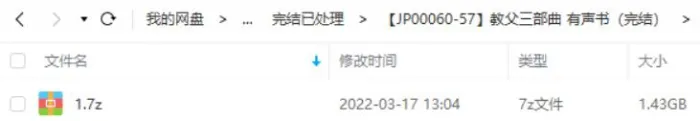 有声读物《教父三部曲》164讲(1.43GB)音频合集【百度云网盘下载】