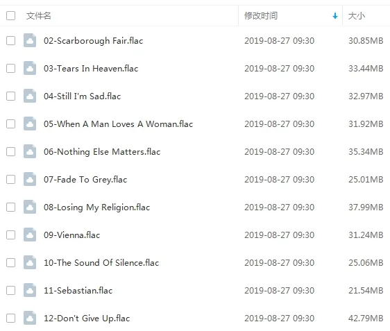教皇合唱团(Gregorian)[46张专辑单曲]无损歌曲合集百度云网盘下载[FLAC23.80GB]