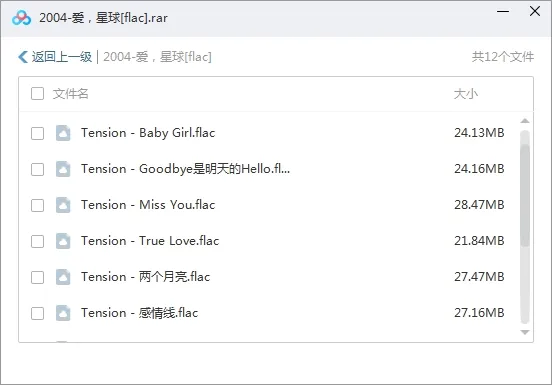 天炫男孩(Tension)组合歌曲下载百度云网盘资源(2001-2018年5张专辑)[FLACMP32.10GB]