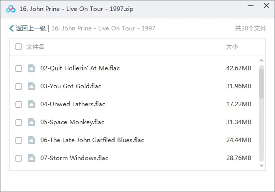 约翰普莱恩(John Prine)[22张CD]无损歌曲合集百度云网盘下载[FLAC6.99GB]