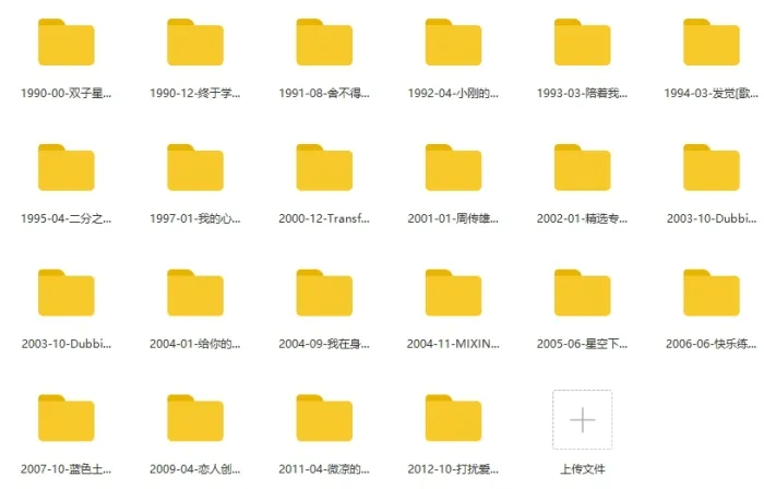 周传雄(小刚)无损WAV歌曲专辑23张百度云网盘下载