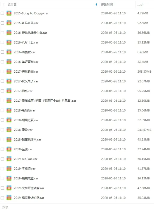 房东的猫组合歌曲下载百度云网盘资源(2015-2020年27张专辑单曲)[FLACMP31.39GB]