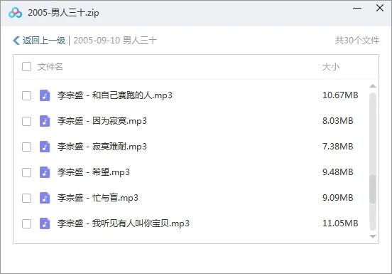 李宗盛歌曲合集百度云网盘下载(1986-2018年18张专辑)[FLACMP38.82GB]