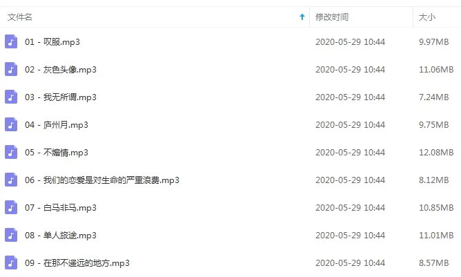 许嵩Vae歌曲合集百度云网盘下载(2009-2020年26张专辑单曲)[FLACMP33.23GB]