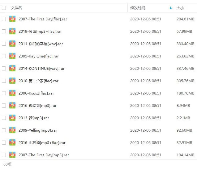 谢安琪[17张专辑]歌曲合集百度云网盘下载[FLACWAVMP312.37GB]