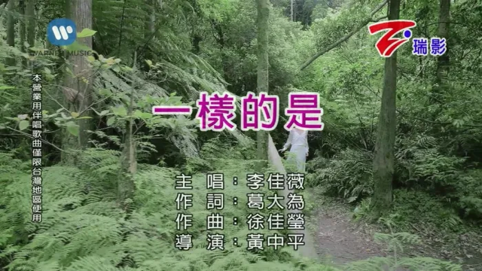 [2018][内地][国语-MV][李佳薇-一样的是][MPG][153MB][百度网盘]