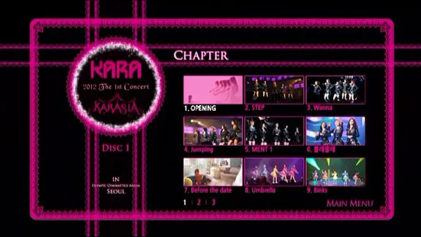 [DVD韩国演唱会][KARA 카라 – 2012 KARASIA Seoul Concert 2012][3DVD ISO][12.55GB][百度网盘]