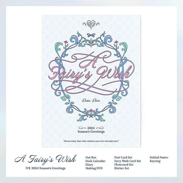 [DVD韩国演唱会][아이브 – IVE 2024 Season s Greetings – A Fairy s Wish][DVD ISO][2.08GB][百度网盘]