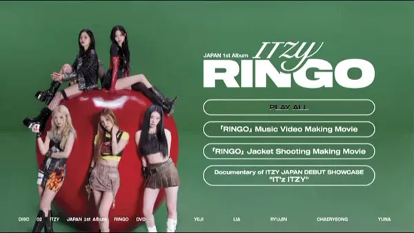 [DVD韩国演唱会][있지 ITZY – RINGO 2023][DVD ISO][2.08GB][百度网盘]