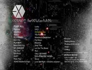 EXO二巡日本场及BD韩国演唱会高清资源39.9G 百度网盘速存