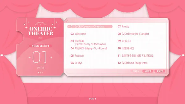 [BD韩国演唱会][IZONE在线音乐会 IZ-ONE Online Concert Oneiric Theater 2021][2BD BDMV 63.6G][百度网盘]