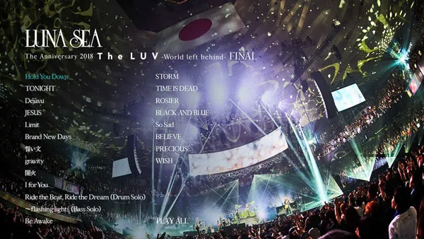 [BD日本演唱会][LUNA SEA – LUNA SEA The Anniversary 2018 The LUV -World left behind- FINAL 5.29 Nippon Budokan 2019][BDISO][21.5GB][百度网盘]