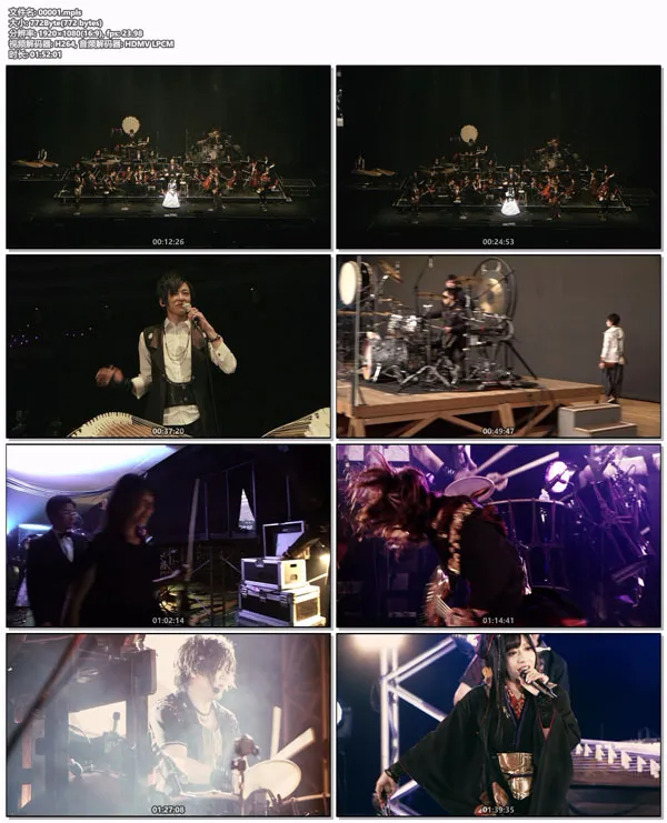 [BD日本演唱会][和楽器バンド – Wagakki Band オトノエ [LIVE 映像盤] (Premium Symphonic Night 大阪城) 2018][BDISO][31.3GB][百度网盘]