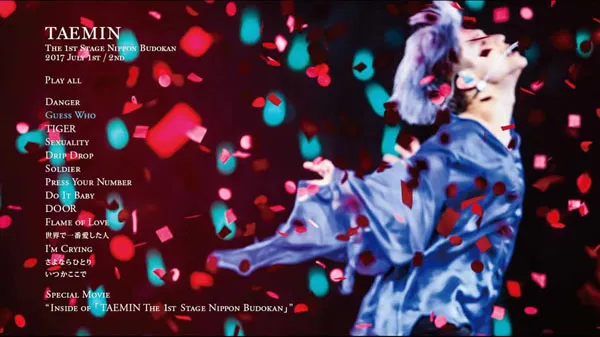 [BD韩国演唱会][李泰民 2017 日本演唱会 TAEMIN THE 1st STAGE NIPPON BUDOKAN 2017][BDMV 21.2G][百度网盘]