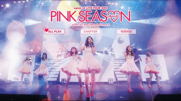 [BD韩国演唱会][A Pink组合 Apink 1st LIVE TOUR 2015 PINK SEASON 日本巡回演唱会][BDMV 37.2G][百度网盘]