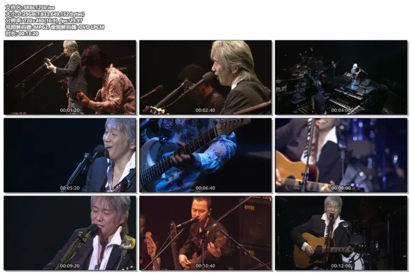 [DVD日本演唱会][玉置浩二 – 「今日というこの日を生きていこう」Koji Tamaki – LIVE in Zepp Tokyo 2005][DVD ISO][7.29G][百度网盘]