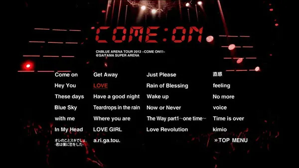 [BD日本演唱会][CNBLUE演唱会 CNBLUE Arena Tour 2012~COME ON!!!~@SAITAMA SUPER ARENA][BDMV][41.4G][百度网盘]