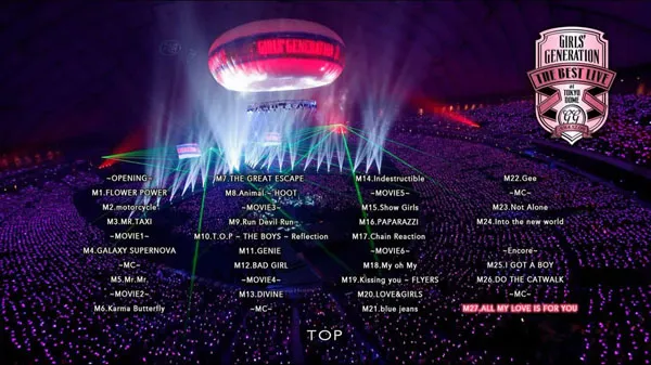 [BD日本演唱会][少女时代 首次东京巨蛋个唱 Girls-Generation The Best Live at Tokyo Dome 2015][BDMV][37.6G][百度网盘]