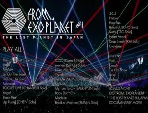 EXO日本演唱会 2014：BD高清资源 38.5G 百度网盘分享