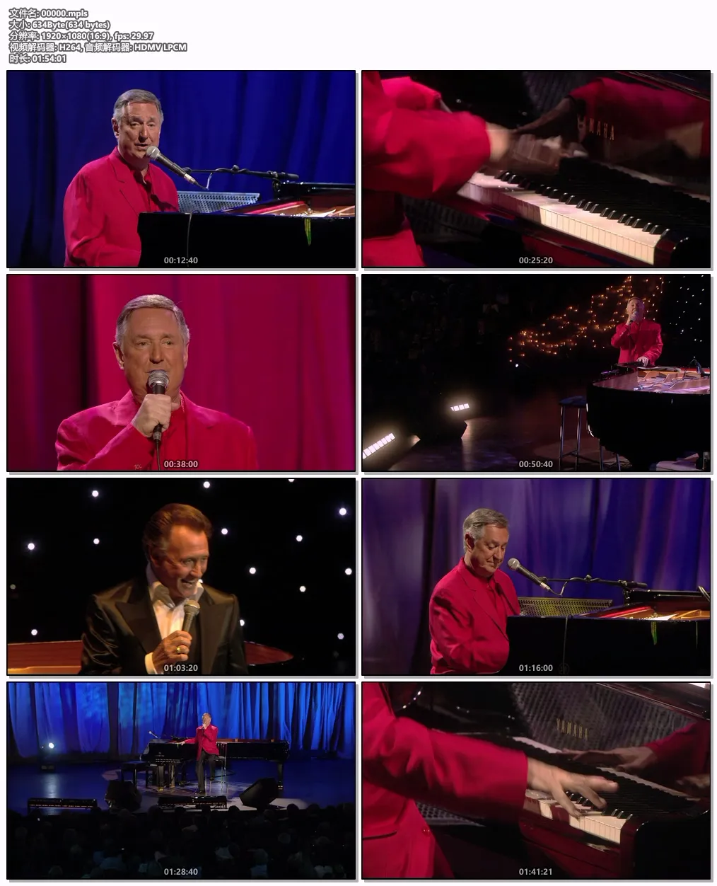 [BD欧美演唱会][尼尔·萨达卡 Neil Sedaka – The Show Goes On – Live at the Royal Albert Hall 2006 (2013)][BDMV][38.5GB][百度网盘]