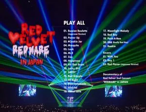 Red Velvet 2019日本2nd Concert REDMARE韩国演唱会BD 41.5G 百度网盘资源