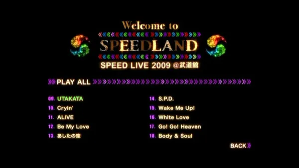 [DVD日本演唱会][SPEED – Welcome to SPEEDLAND SPEED Live 2009 @ Budokan 2010][2DVD ISO][12.2GB][百度网盘]