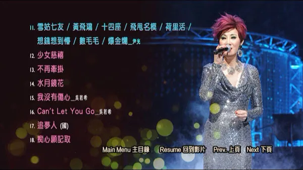 [DVD香港演唱会][柳影虹 – 为你钟情演唱会 Kathrine Lau Live in Concert 2014][DVD ISO][7.48G][百度网盘]