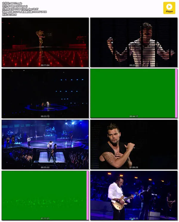 [BD欧美演唱会][瑞奇·马丁 Ricky Martin – Live Black And White Tour 2008][BDMV][29.4GB][百度网盘]