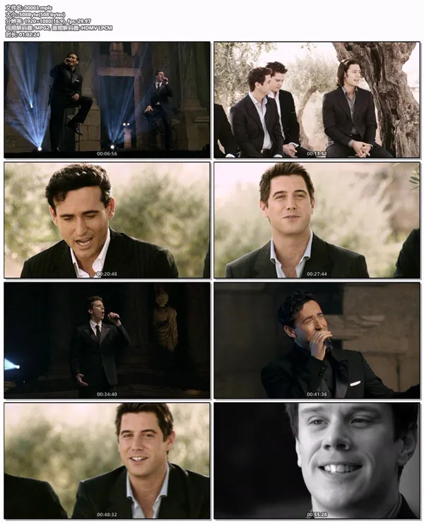 [BD欧美演唱会][美声男伶 IL Divo – Encore 2014][BDMV][20.7GB][百度网盘]