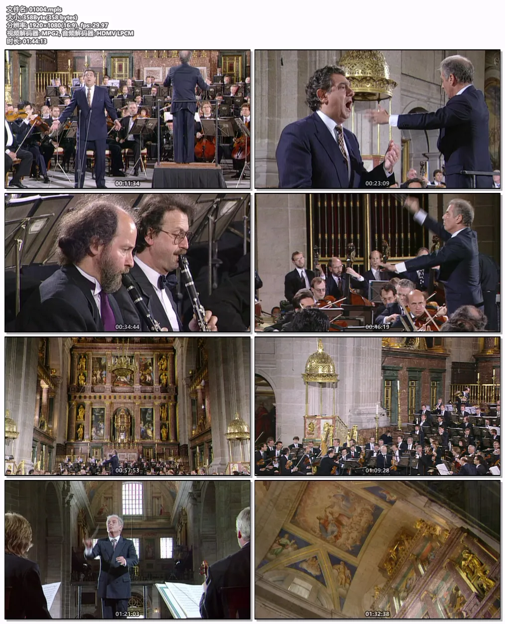 [BD欧美演唱会][欧洲音乐会 Europakonzert 1992 from Madrid][BDMV][26.6GB][百度网盘]