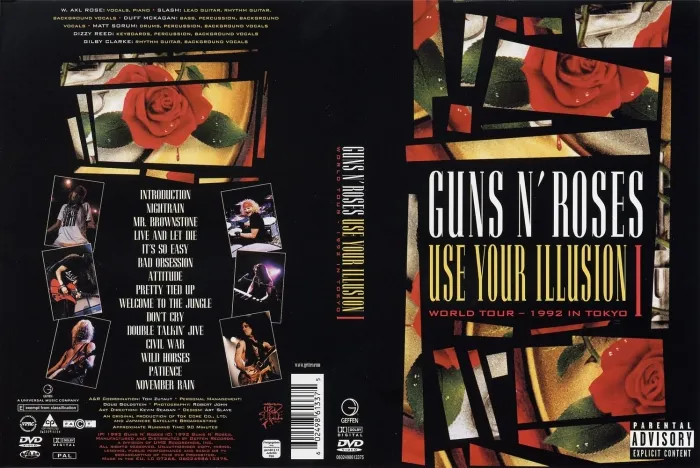 [DVD欧美演唱会][枪炮与玫瑰 运用幻象世界巡演 92年东京巨蛋场 Guns N’ Roses – Use Your Illusion World Tour – 1992 in Tokyo][2DVD-vob9G][百度网盘]