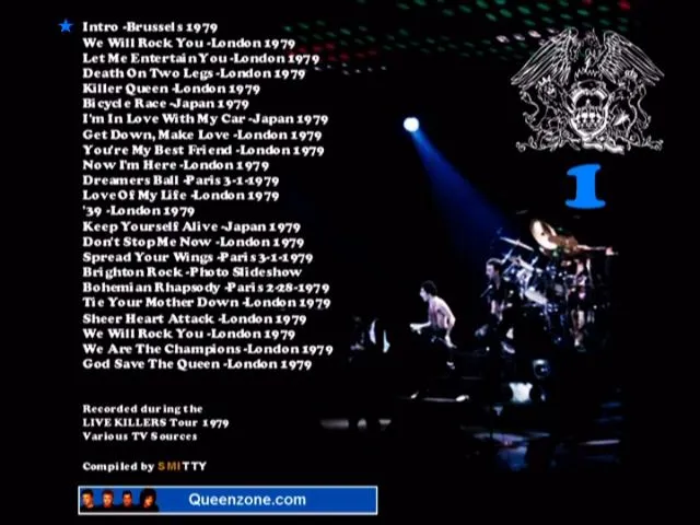 [DVD欧美演唱会][皇后乐队 Queen – Live Killers 1979 [2008] 4xDVD5][DVD ISO][16GB][百度网盘]